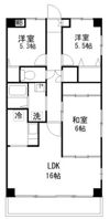 アクトヒルズ八千代Ⅱの間取り画像