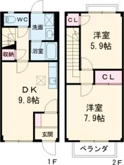 エルレーブA棟の間取り画像