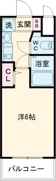 エステムコート神戸・三宮山手センティールの間取り画像