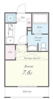 パルティールの間取り画像