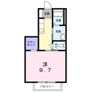 オレンジデイズ花園の間取り画像