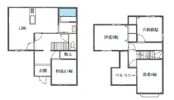 荒見戸建4LDKの間取り画像