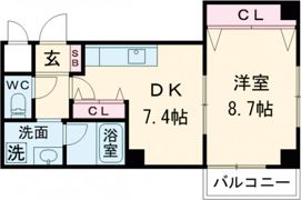 コンソレ南茨木の間取り画像
