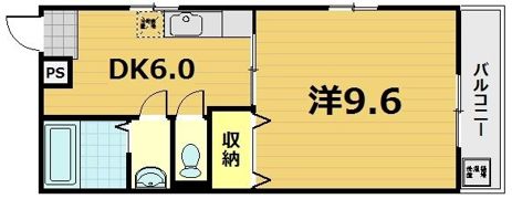 メゾンシーズブランシェの間取り画像