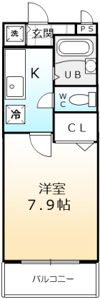ルーチェⅡ番館の間取り画像