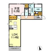 ルミナス コートの間取り画像
