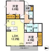 アヴェールの間取り画像