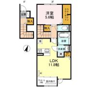 エスポワールの間取り画像