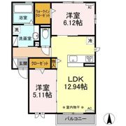 セジュールコルザックの間取り画像