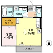 フェリーチェの間取り画像