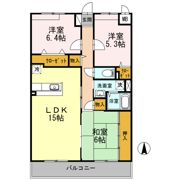 ボヌール宝塚の間取り画像