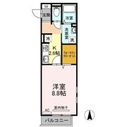 グレイス西崎の間取り画像