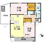 リッツハウス A棟の間取り画像