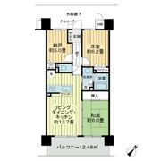 サーパス医大南の間取り画像
