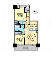 アルファライフ松島公園Ⅱの間取り画像