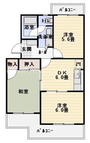 シオン竜南Ⅰの間取り画像