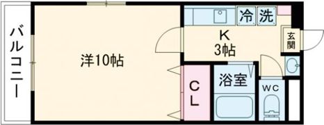 カルテットメナーの間取り画像
