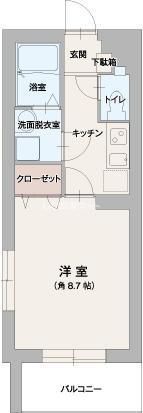 グレースひなたの間取り画像