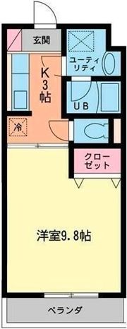 ボヌールAの間取り画像