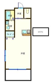 ベルドミール東浜の間取り画像