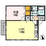 桜ハイツの間取り画像