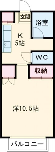 TOYOUKEハイツの間取り画像