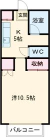 TOYOUKEハイツの間取り画像