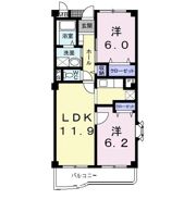 パープルタウンの間取り画像