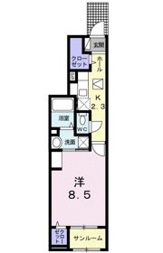 レゼール Ⅱの間取り画像