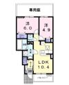 ヴェルデ Ⅱの間取り画像