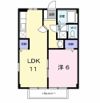 松岡ハイツAの間取り画像