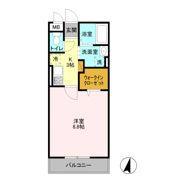 サンライズ蒲生の間取り画像