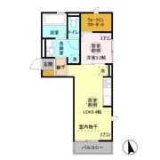 フォルテューヌ大和の間取り画像
