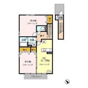 アミティ加茂川の間取り画像