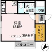 セジュールSAKAHANの間取り画像