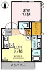 シャンポール雅の間取り画像