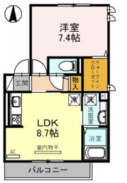 シャンポール雅の間取り画像