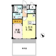 カスタニエ緑井Ⅱの間取り画像