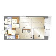 矢野マンションの間取り画像