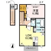 ジーニアスⅡの間取り画像