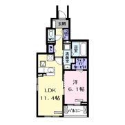 ブルーデイジーの間取り画像