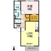ウィルステージⅡの間取り画像