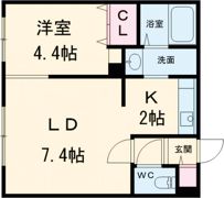 ラフィナート澄川の間取り画像