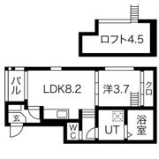 ハーモニーテラス若宮町の間取り画像