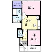 ブライト スクエア Ⅱの間取り画像