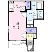 シャン ド フルールの間取り画像