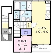 シャン ド フルールの間取り画像