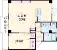 グローリーマンションの間取り画像
