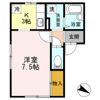 セジュール東町の間取り画像