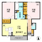 ジュピター Bの間取り画像